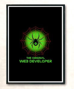 Original Web Developer Modern Poster Print