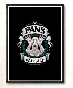 Pans Pale Ale Variant Modern Poster Print