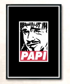 Papi Modern Poster Print