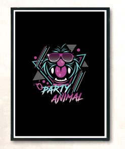 Party Animal Modern Poster Print