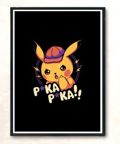 Pika Pika Modern Poster Print