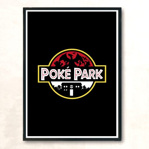 Poke Park Modern Poster Print