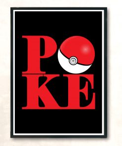 Pokelove Modern Poster Print