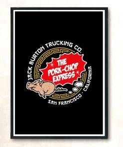 Pork Chop Express San Francisco Modern Poster Print