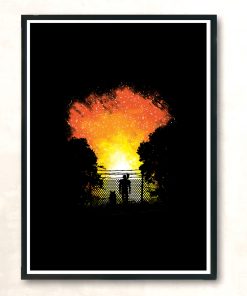 Post Apocalypse Modern Poster Print