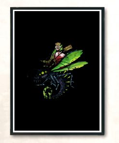 Potion Delivery Goblin Modern Poster Print