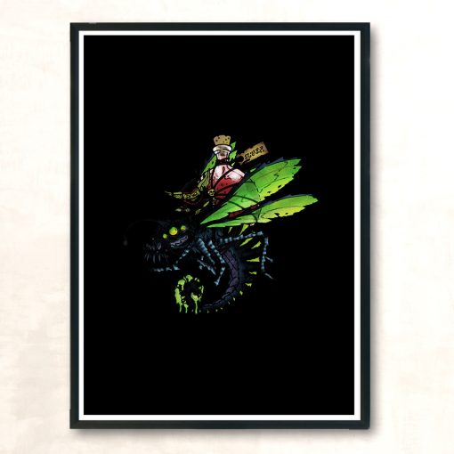 Potion Delivery Goblin Modern Poster Print