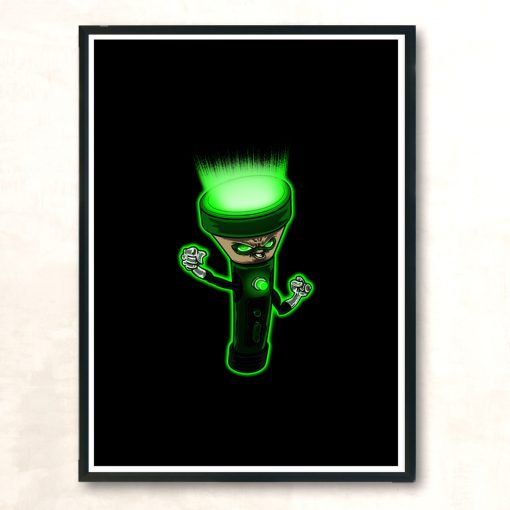 Power Lantern Modern Poster Print