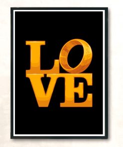 Precious Love Modern Poster Print