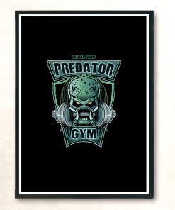 Predator Gym Modern Poster Print