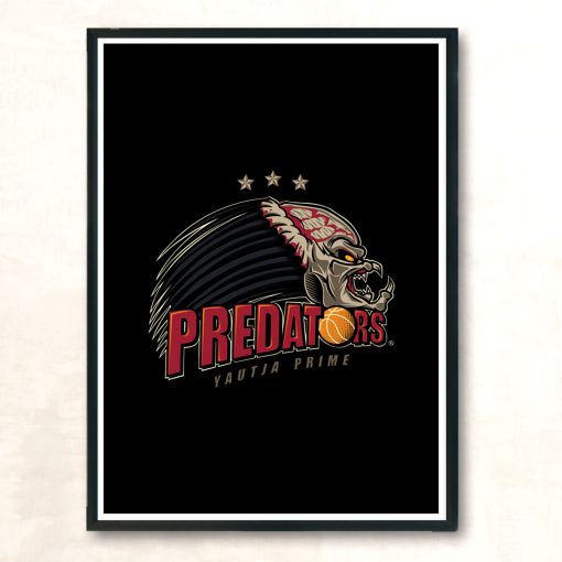 Predators Team Modern Poster Print