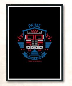 Prime Circuit Racing Modern Poster Print