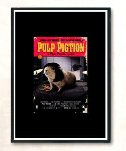 Pulp Pigtion Modern Poster Print