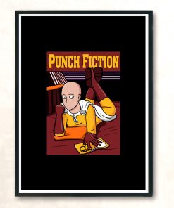 Punch Fiction Modern Poster Print