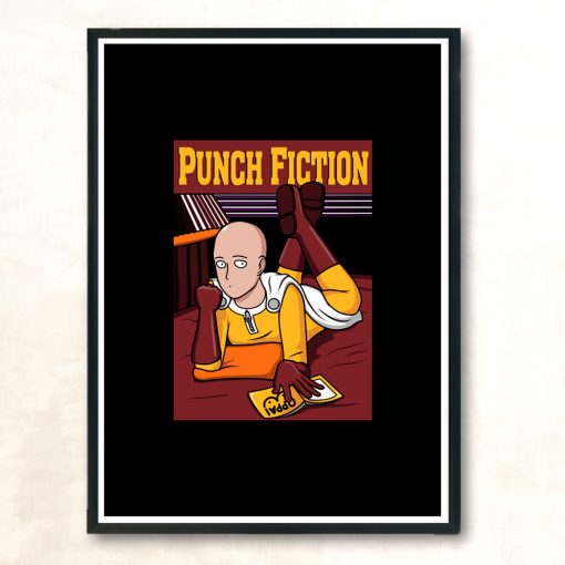 Punch Fiction Modern Poster Print