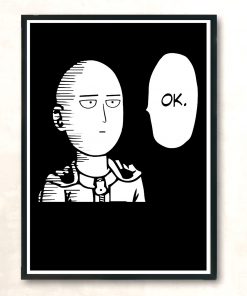 Punch Man Ok Huge Wall Poster