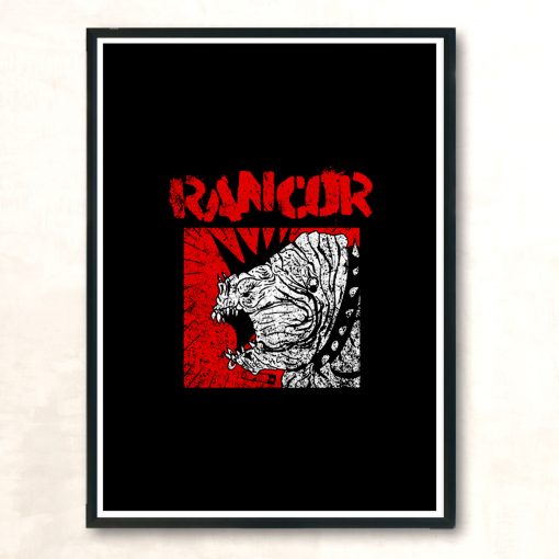 Punk Carnivore Modern Poster Print