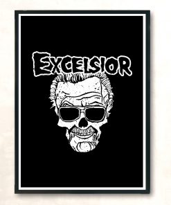 Punk Excelsior Modern Poster Print