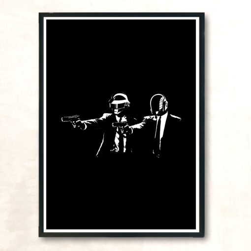 Punk Fiction Modern Poster Print