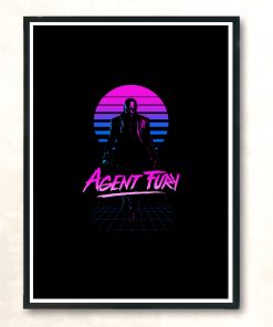 Rad Agent Modern Poster Print