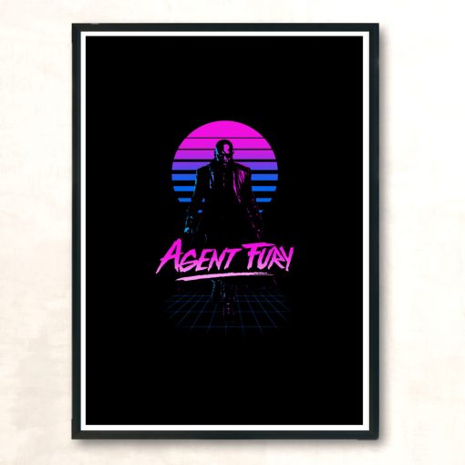 Rad Agent Modern Poster Print