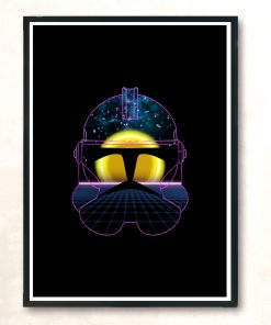 Rad Trooper Modern Poster Print