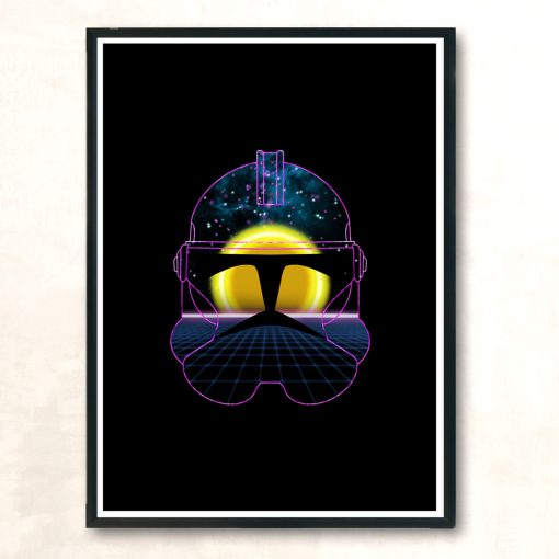 Rad Trooper Modern Poster Print