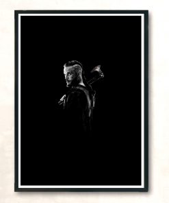 Ragnar Warrior King Modern Poster Print