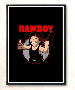 Ramboy Modern Poster Print