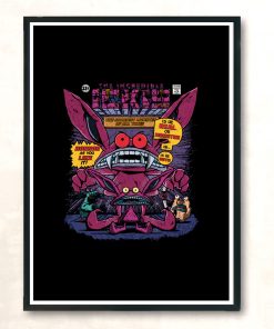 Real Monster Modern Poster Print