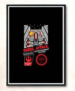 Rebel Attack Modern Poster Print