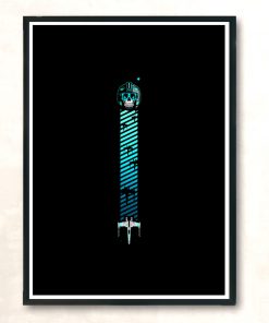 Rebel Xwing Tag Modern Poster Print