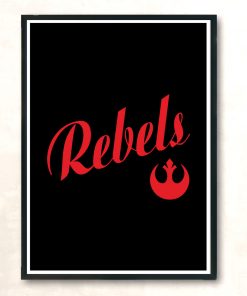 Rebels Modern Poster Print