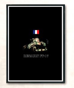 Renault Ft 17 Modern Poster Print