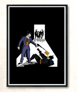 Reservoir Bats Modern Poster Print