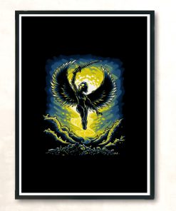 Resurrected Battle Angel Modern Poster Print