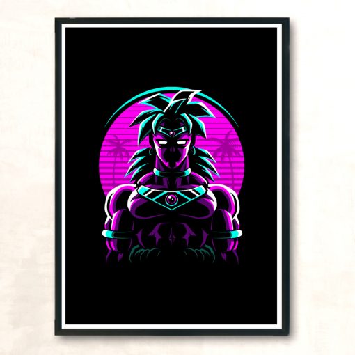 Retro Controlled Legend Modern Poster Print