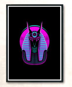 Retro Egyptian Modern Poster Print