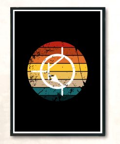 Retro Electronics Modern Poster Print