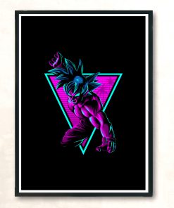 Retro Ultra Attack Modern Poster Print