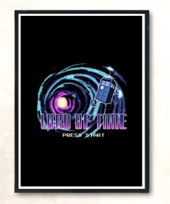 Retro Who Modern Poster Print