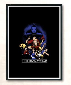 Return Of The Avatar Modern Poster Print