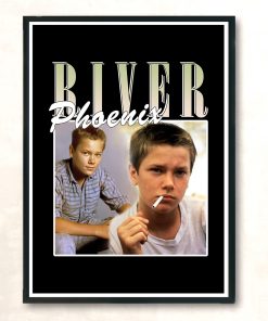 River Phoenix Rapper Vintage Wall Poster