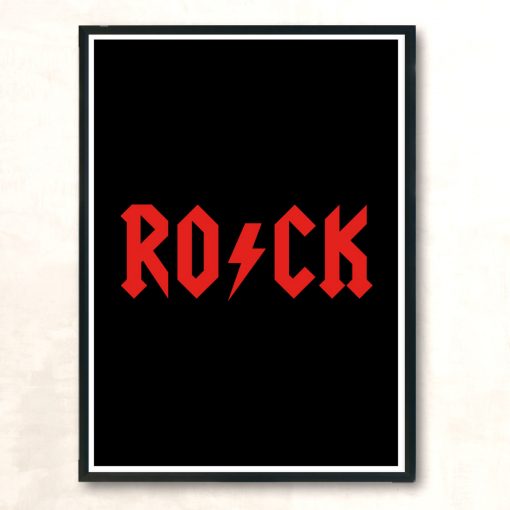 Rock Modern Poster Print