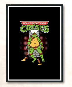 Rough Raph Modern Poster Print