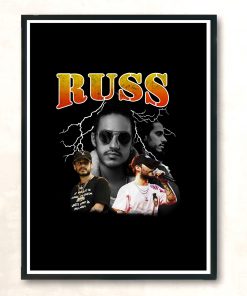 Russ American Rapper 160720 Vintage Wall Poster