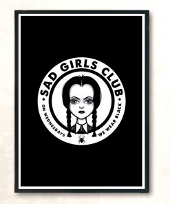 Sad Girls Club Modern Poster Print