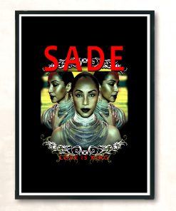 Sade Love Is Kings Style Vintage Wall Poster