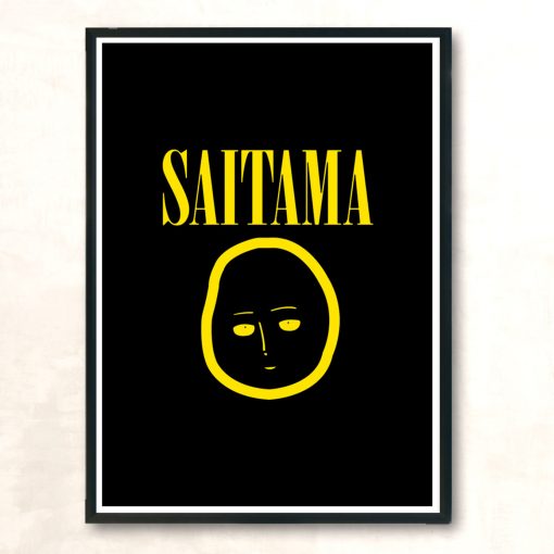 Saitama Modern Poster Print