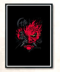 Samurai 77 V1 Modern Poster Print